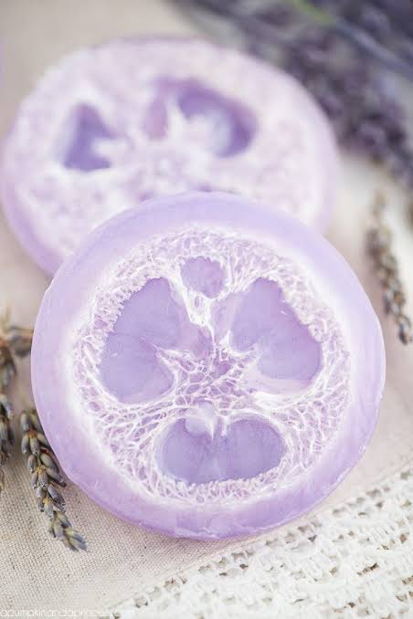 Lavender loffa soap