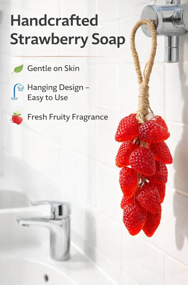 Hanging soap