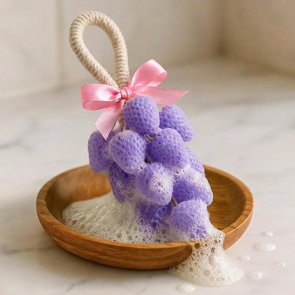 Hanging soap