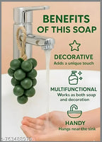 Hanging decorative soap
