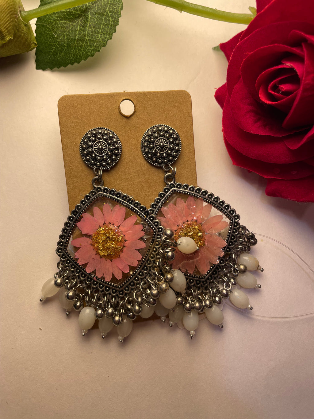 Resin errings