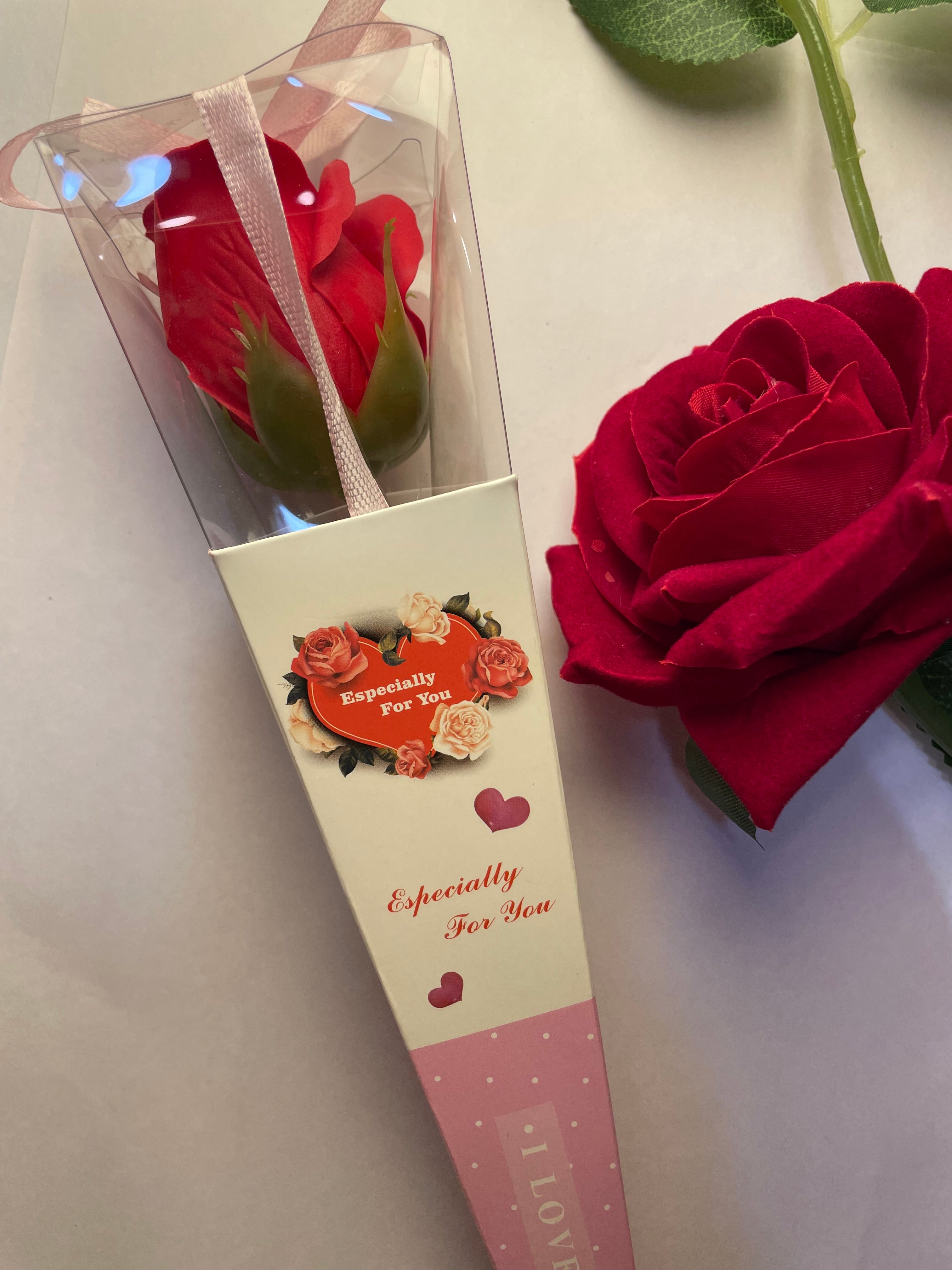 Scented artificial rose for gifting