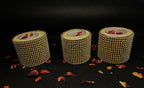 Tea light candle with tea light holder