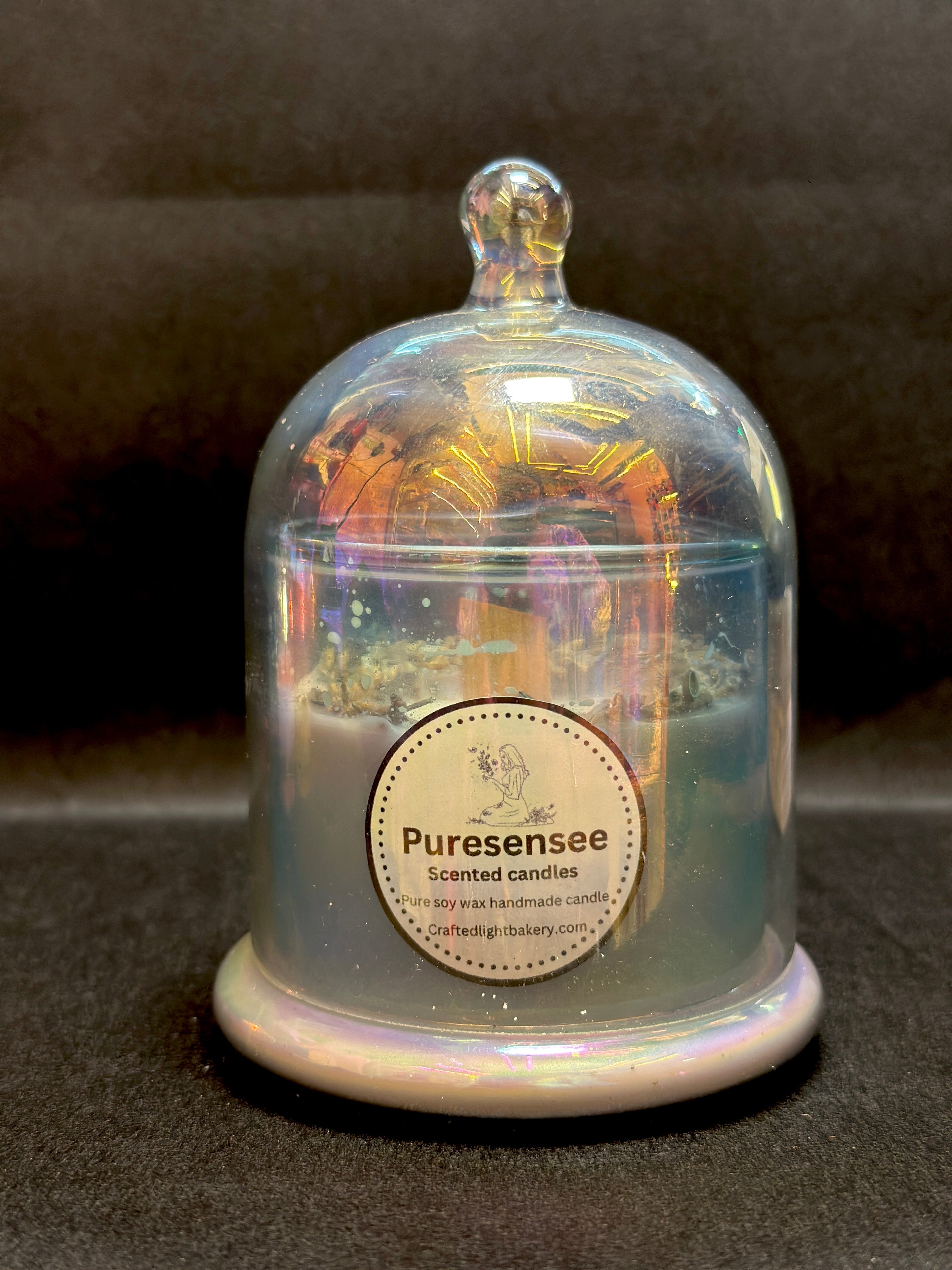 Lavender jar candle