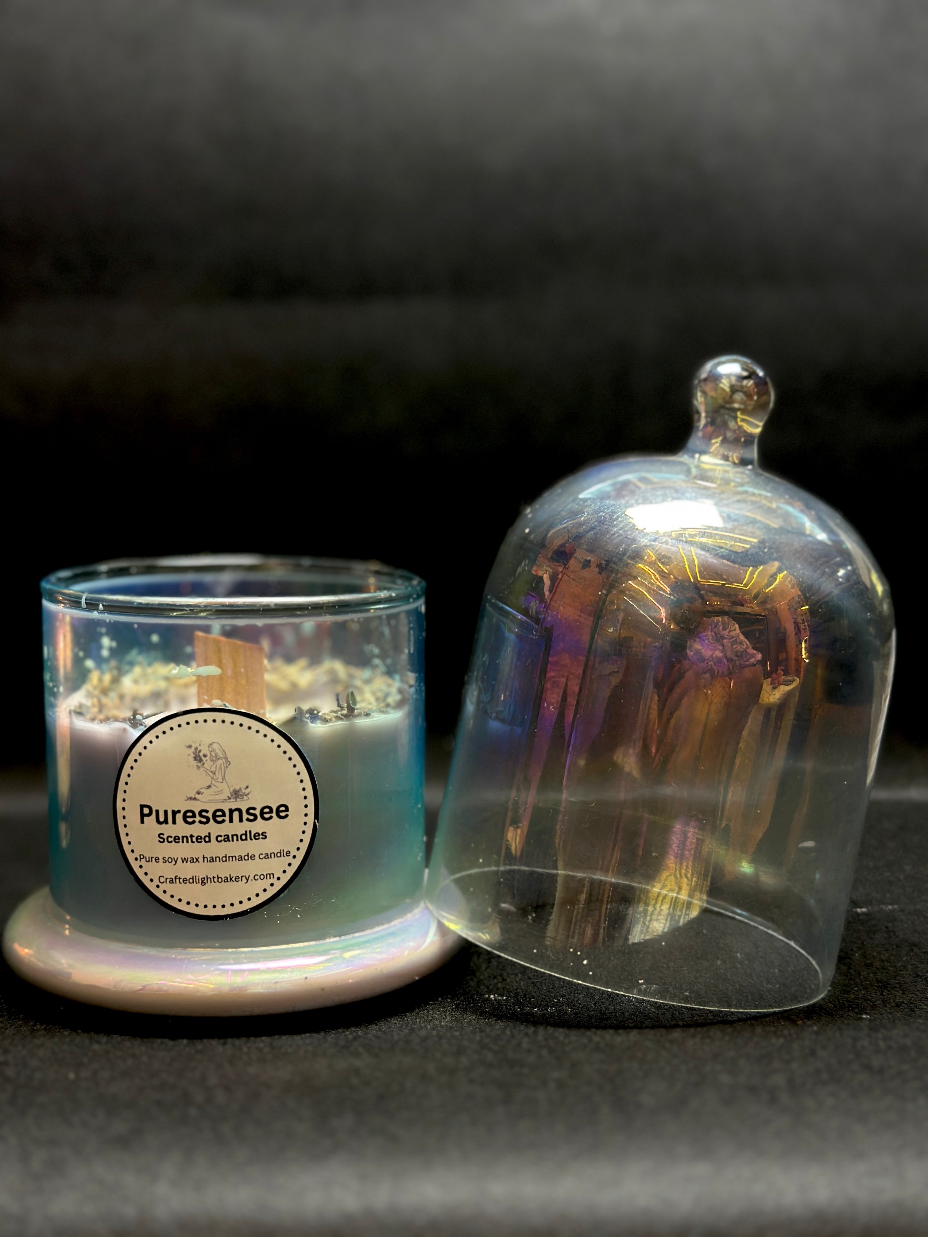 Lavender jar candle