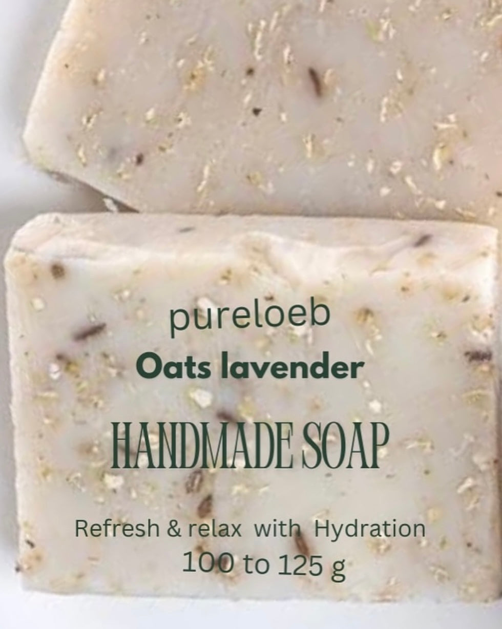 Oats lavender loffa soap
