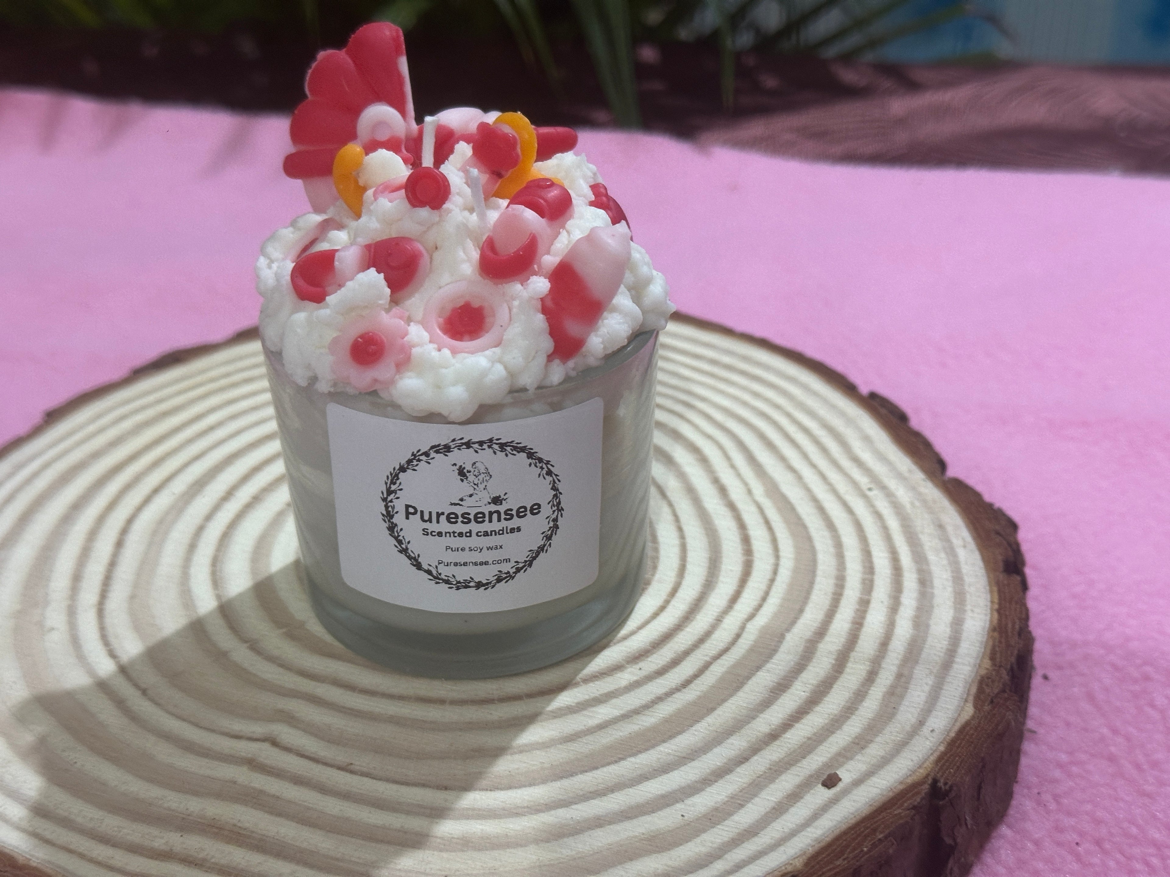 Baby shower candles