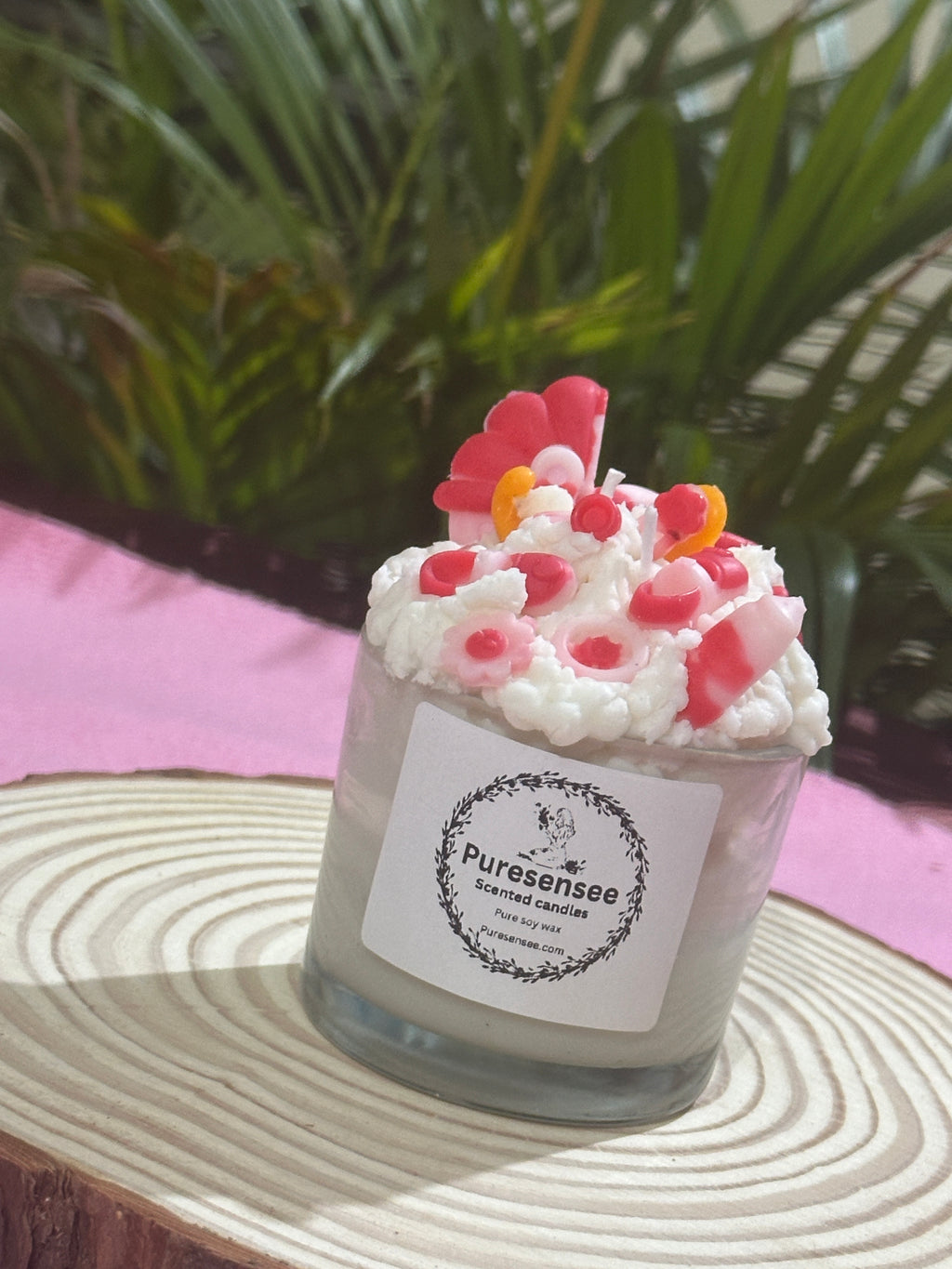 Baby shower candles