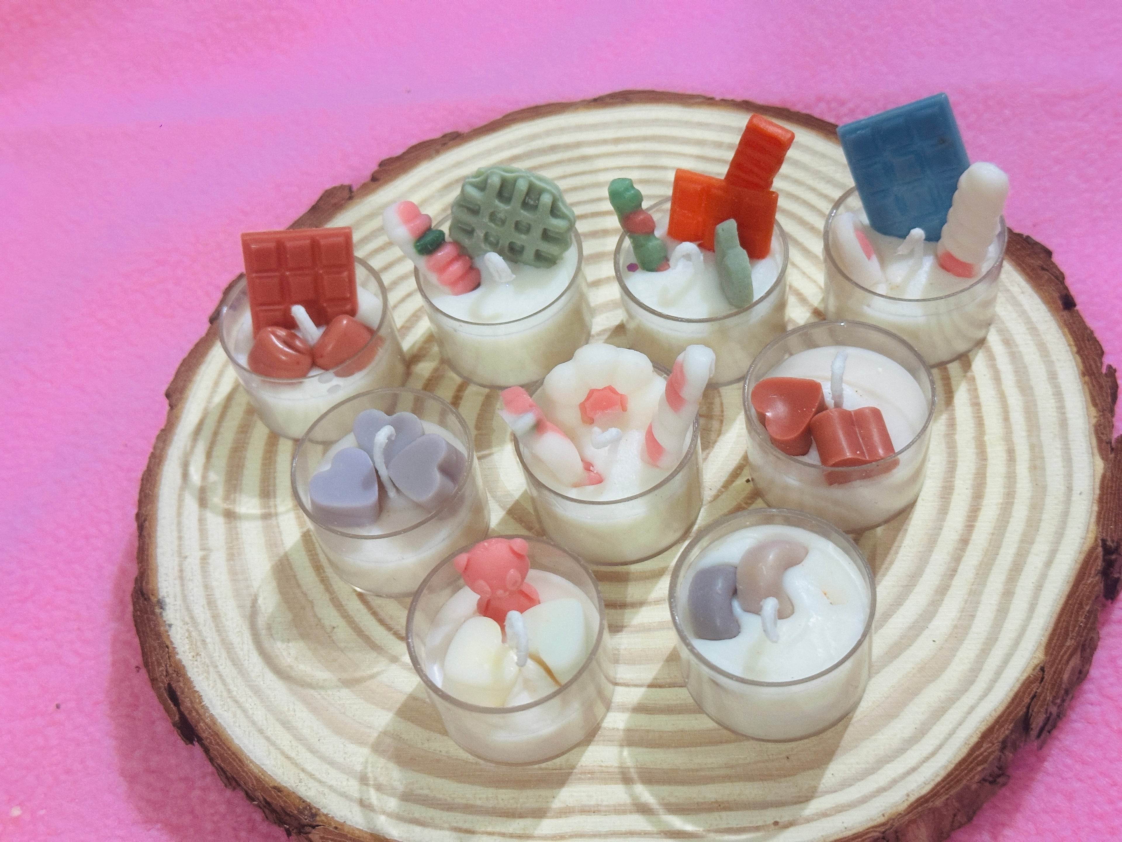 Decorative tea light candles