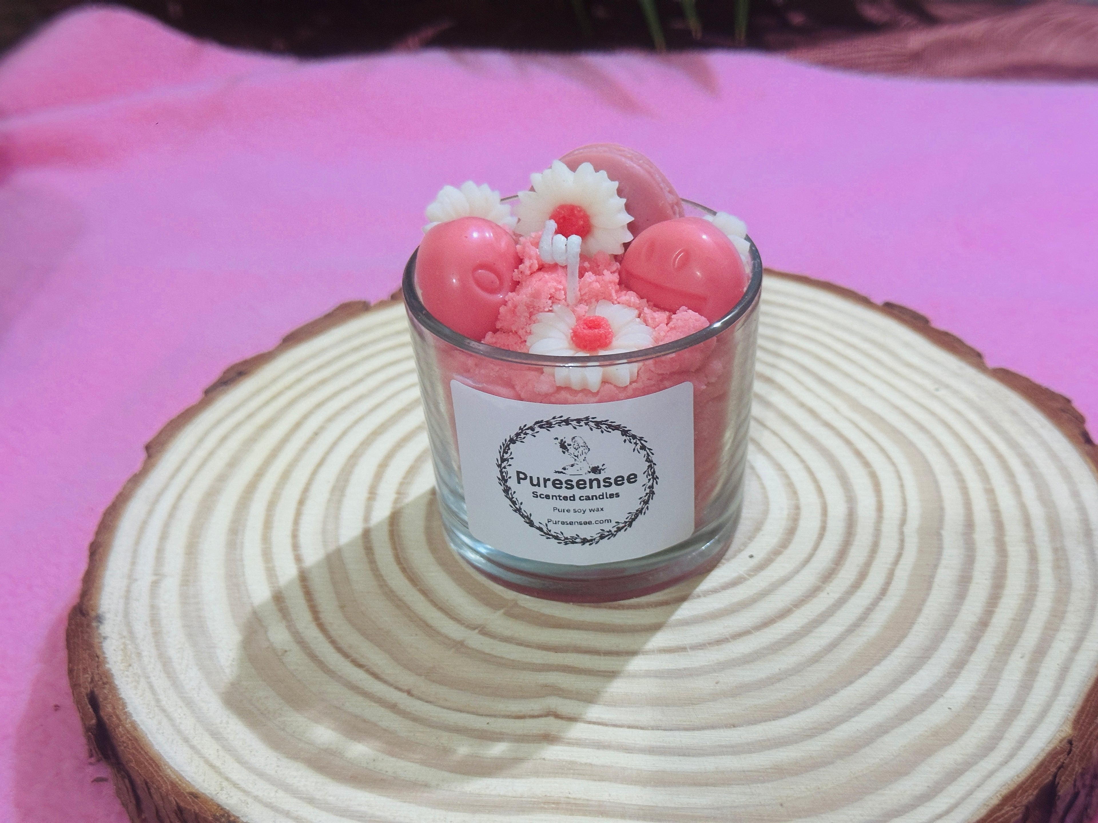 Decorative scented candles