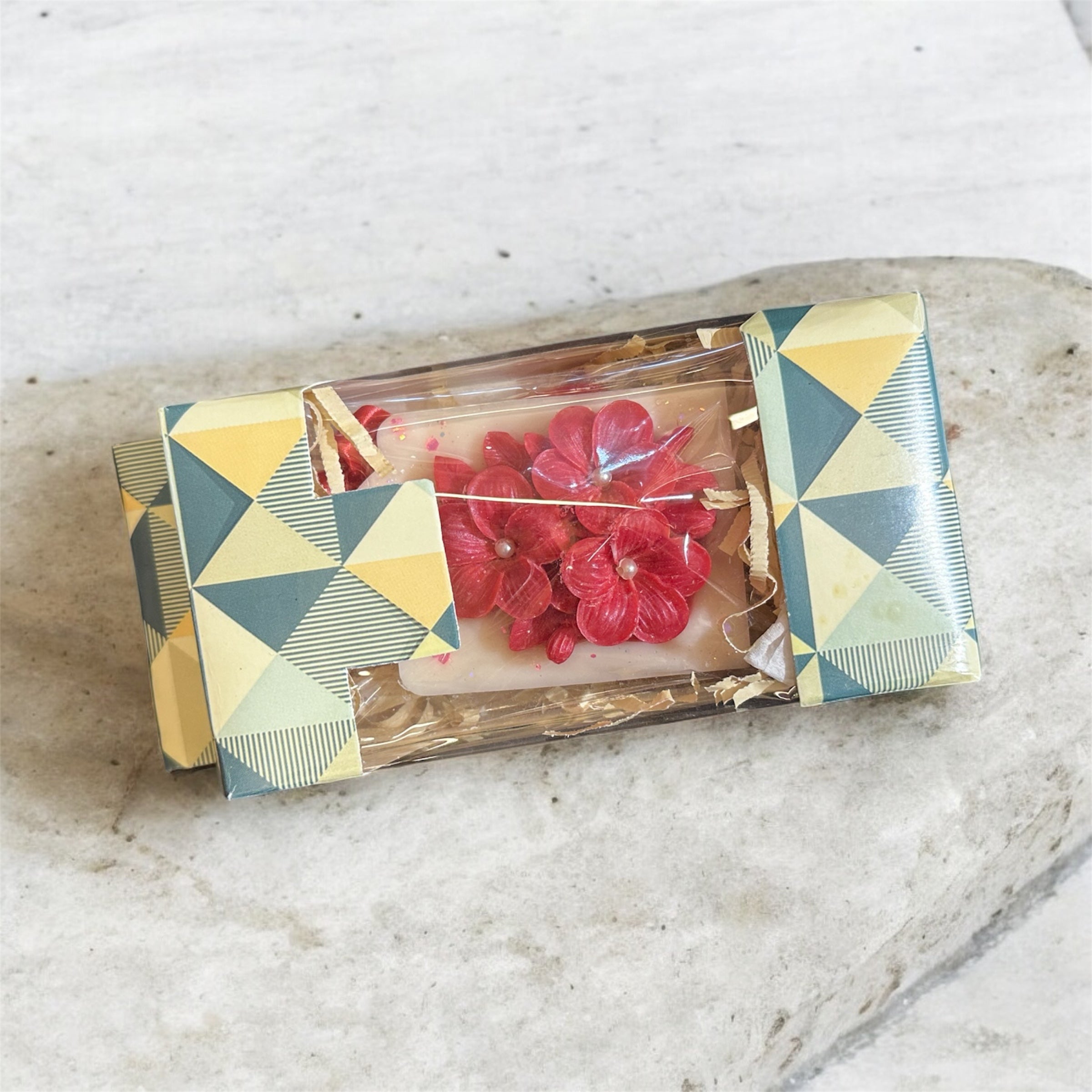 Floral wax sachets