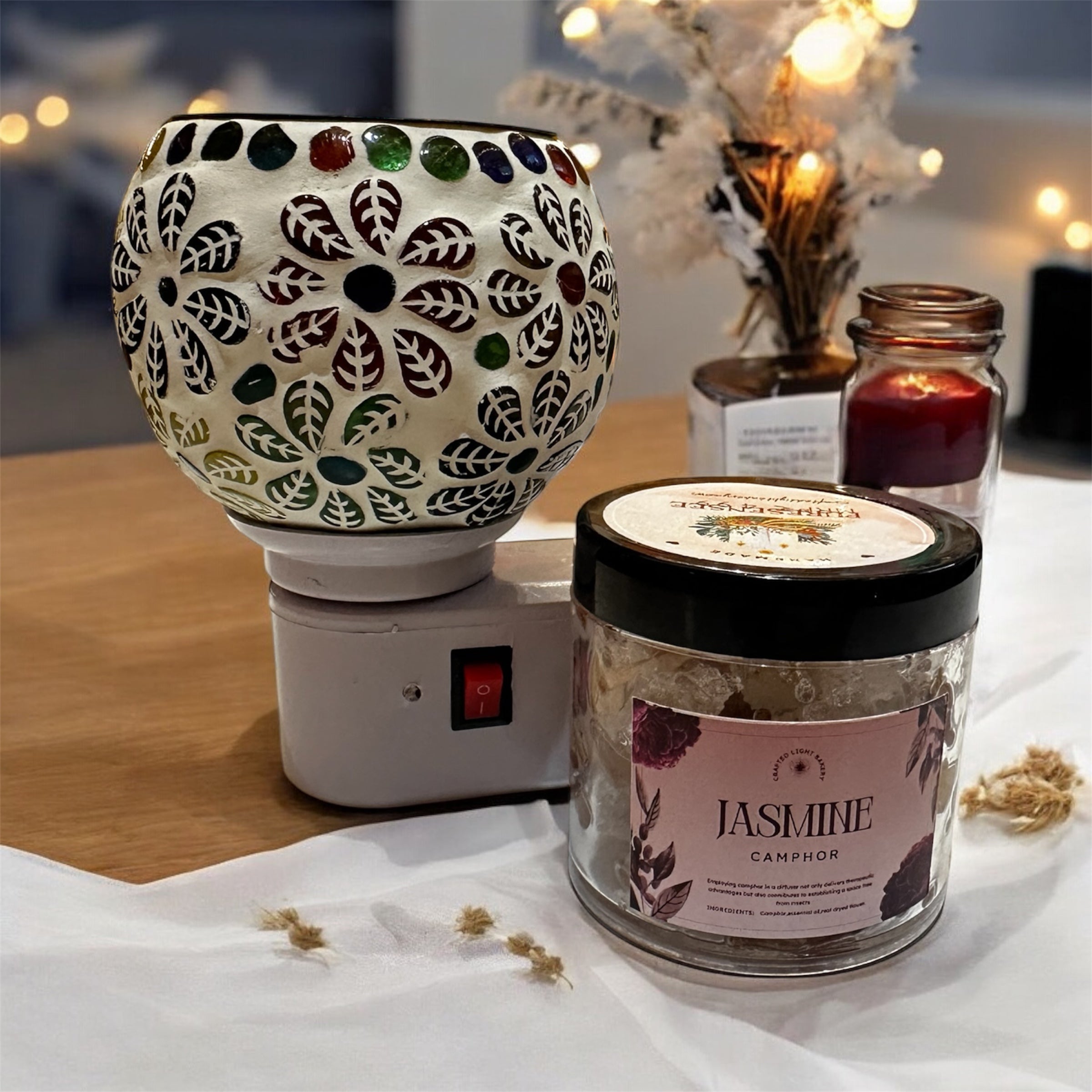 Diffuser with camphor