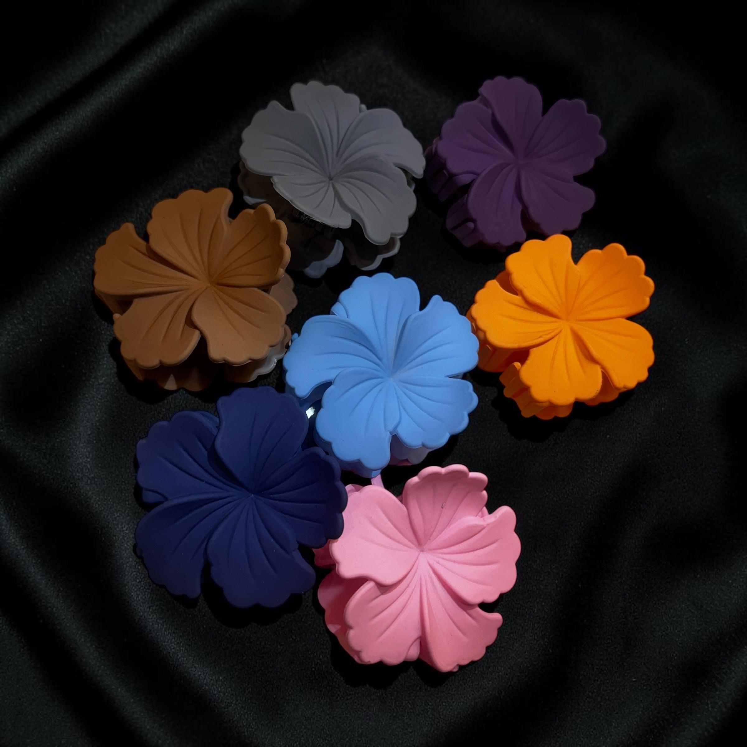 Flower hair clip