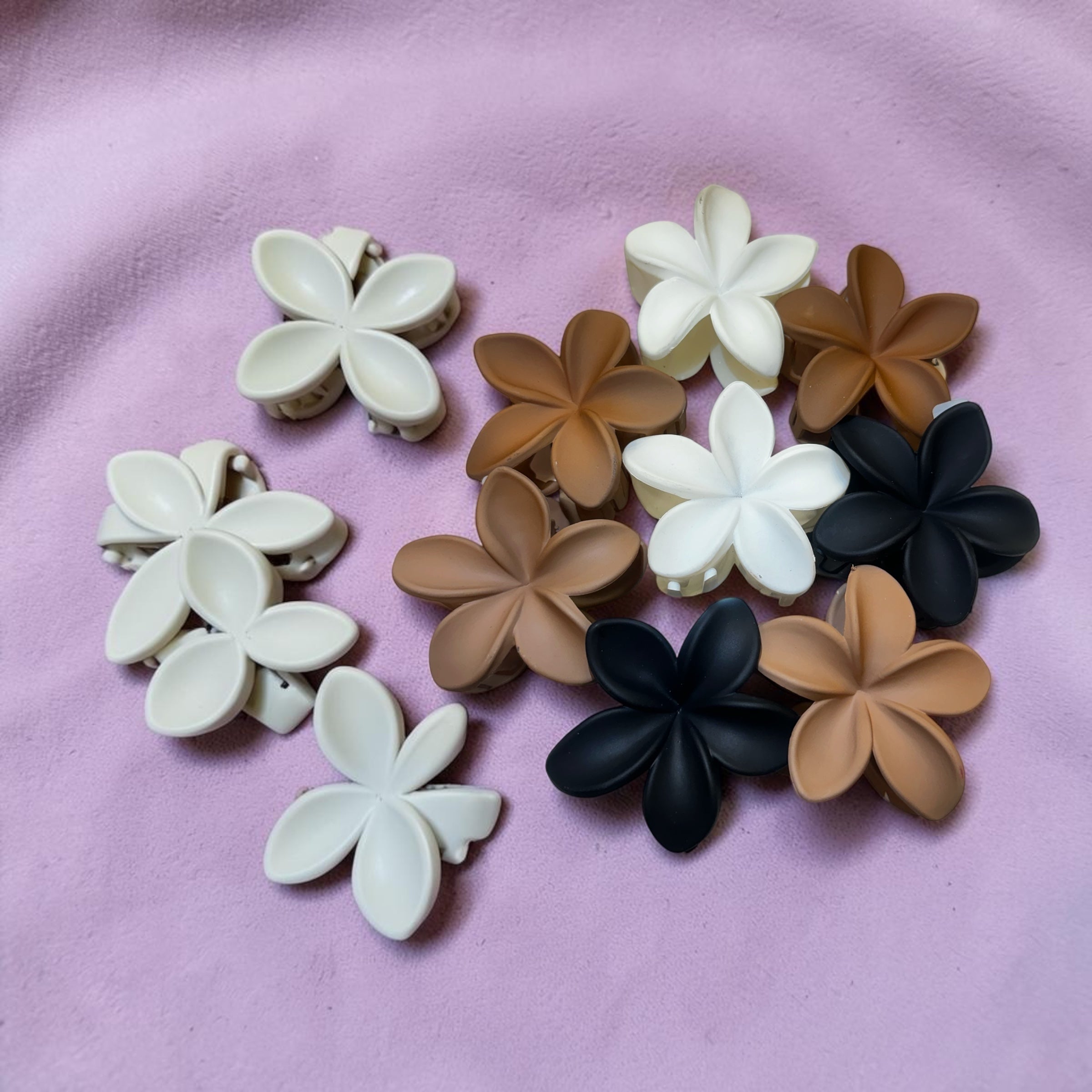 Hair flowers clips (1ps)