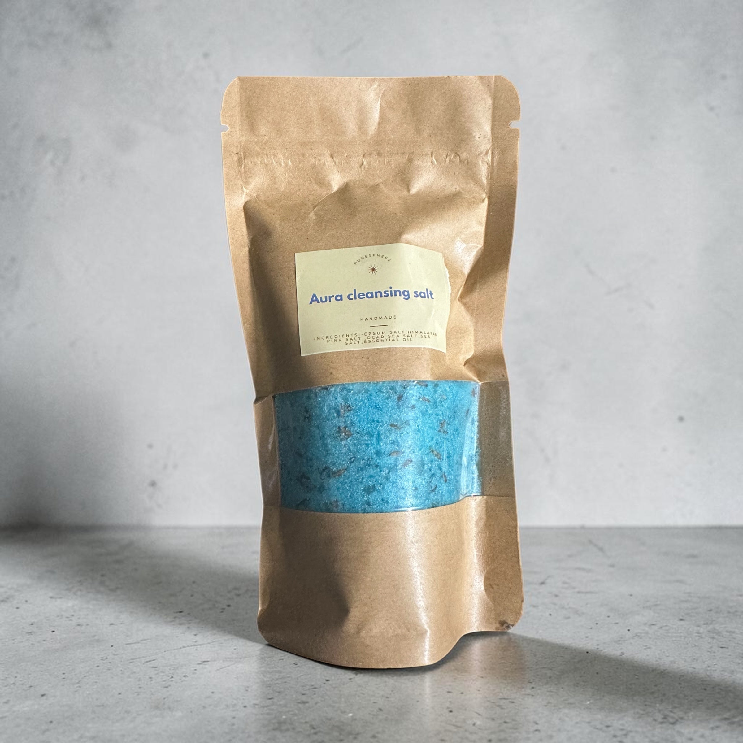 Lavender bath salt pouch