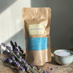 Lavender bath salt pouch