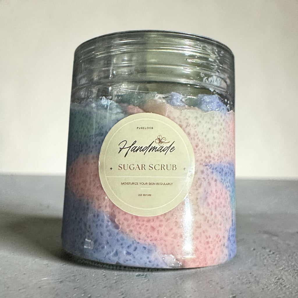 Sugar scrub rose lavender